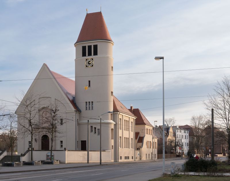 Die Lutherkirche in Cottbus